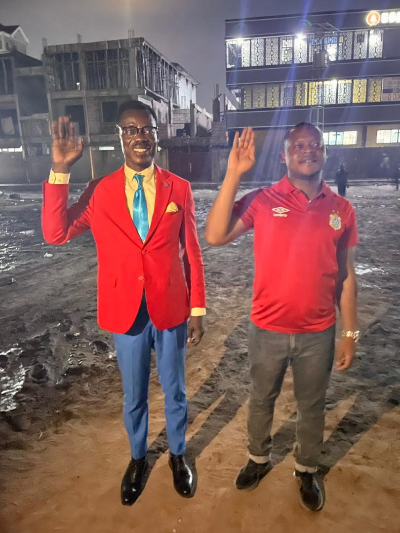 La commune de Kasa-vubu avec son bourgmestre et Lumumba Vea salue la victoire des leopards